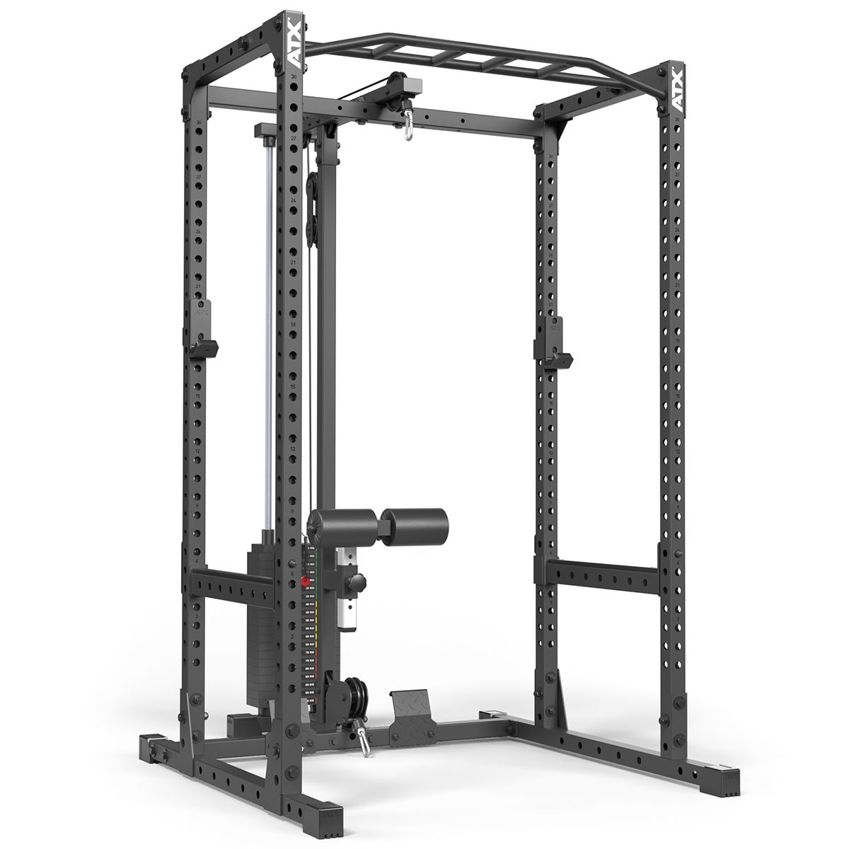 Power Rack PRX-510-XS høyde 195 cm med J-Hooks og Pin-Pipes - ATX