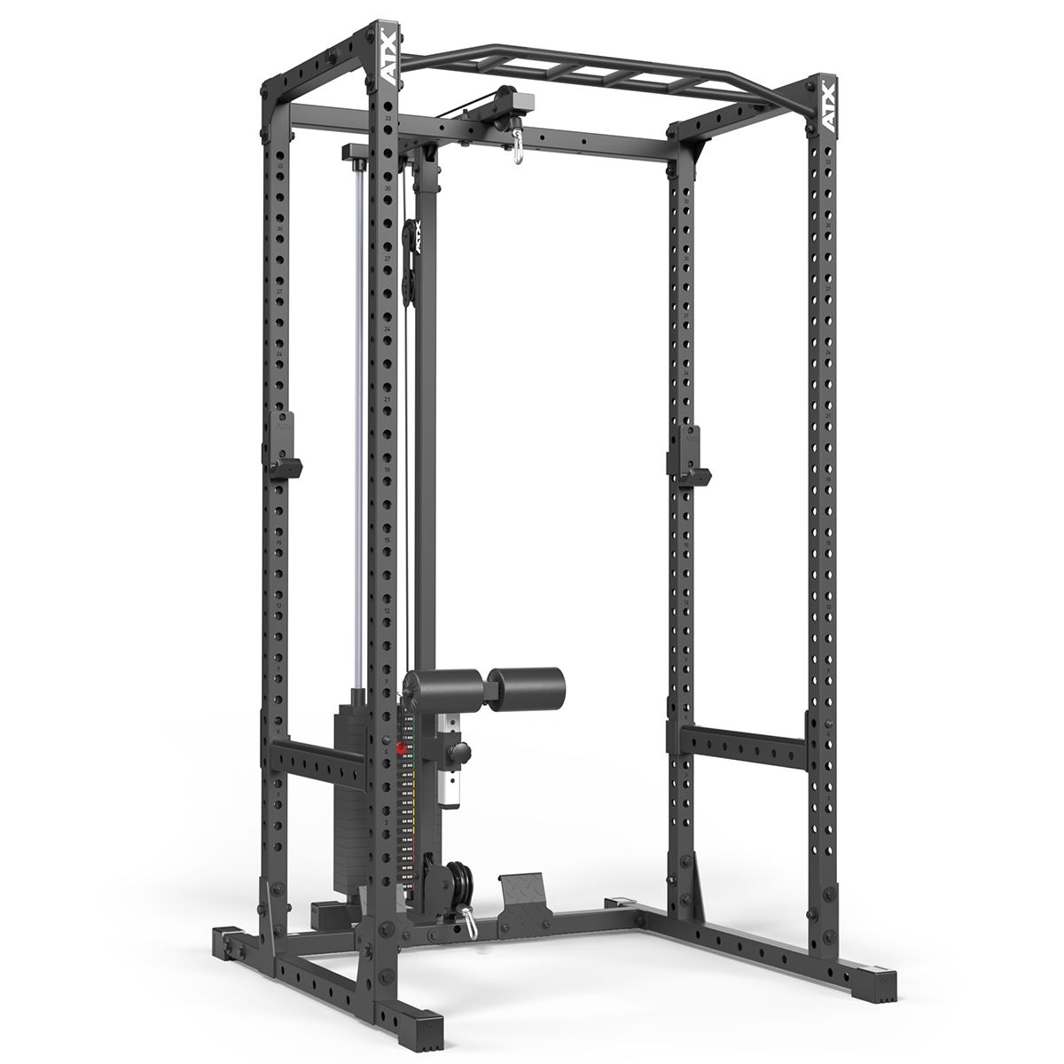 Power Rack PRX-510-XS høyde 195 cm med J-Hooks og Pin-Pipes - ATX