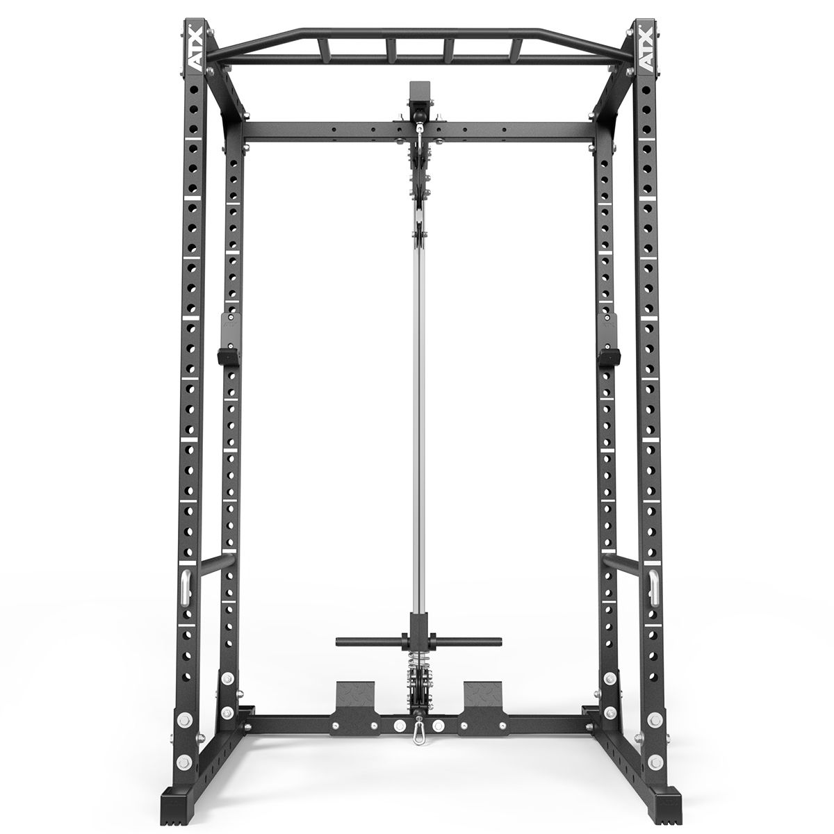 Detalj av lat pulldown plate load på Power Rack PRX-510-XS