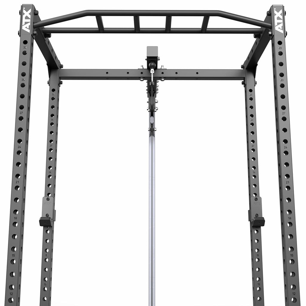 Power Rack PRX-520 med lat pulldown plate load 218 cm oversikt over hele stativet