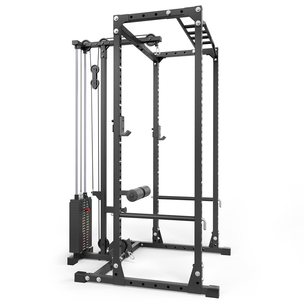 Detaljbilde av Power Rack PRX-520-XS med lat pulldown