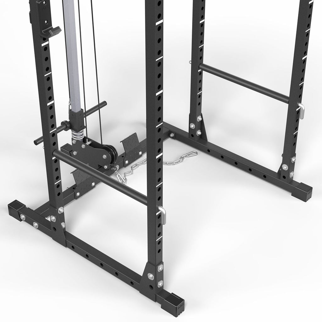 Oversikt av Power Rack PRX-520-XS med mål