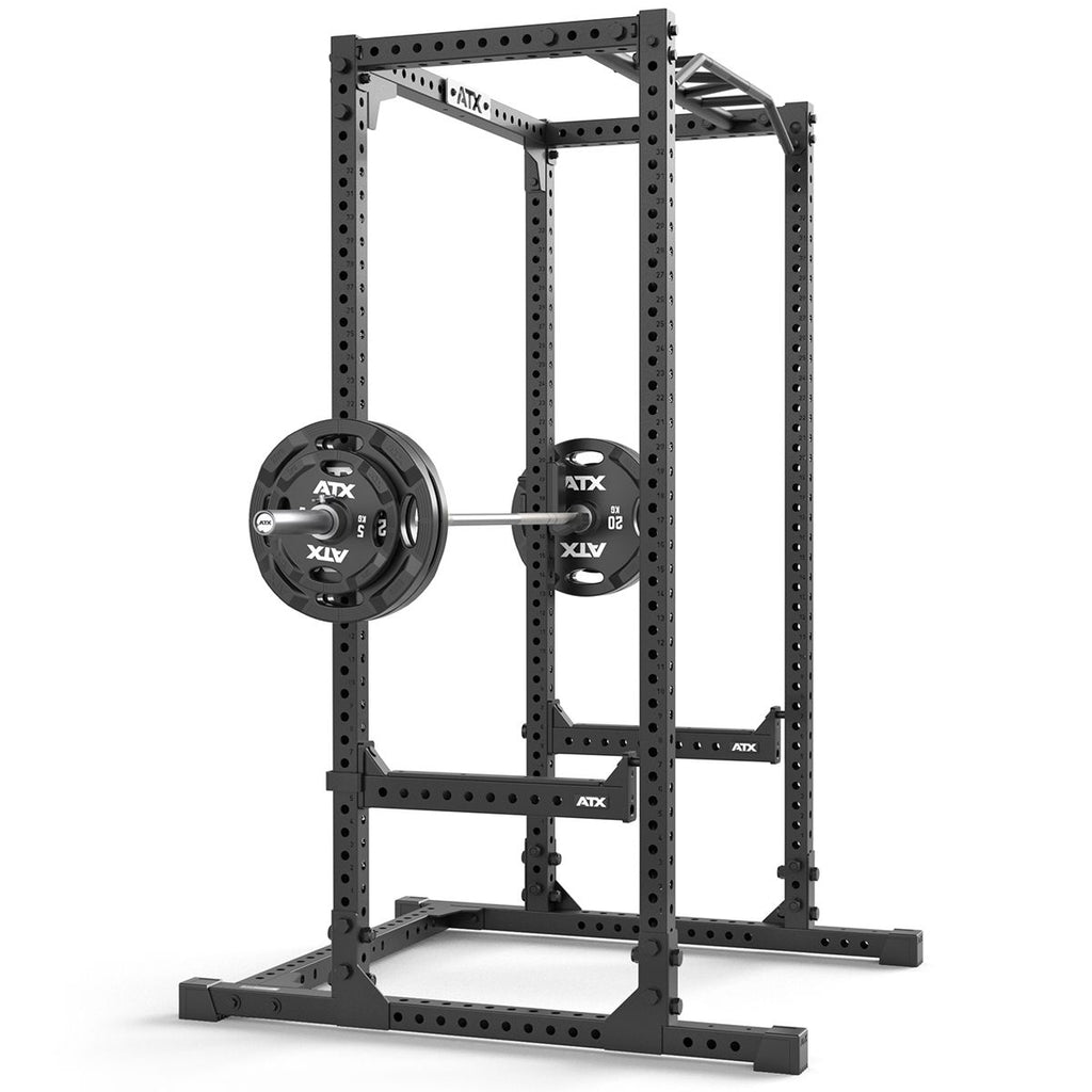 Nærbilde av gelaserte tall på Power Rack PRX-660