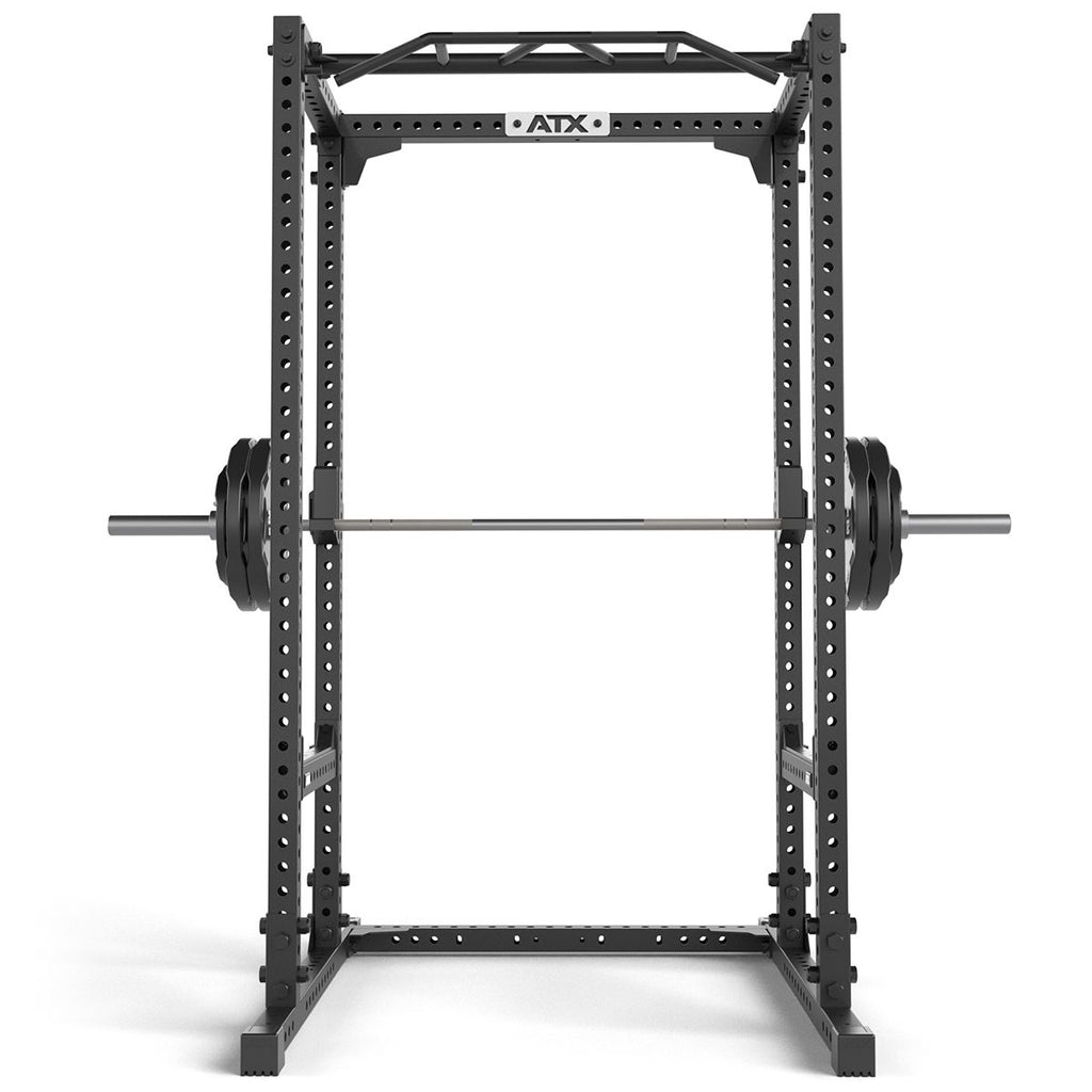 Detalj av 60x60 mm stålprofil på Power Rack PRX-660
