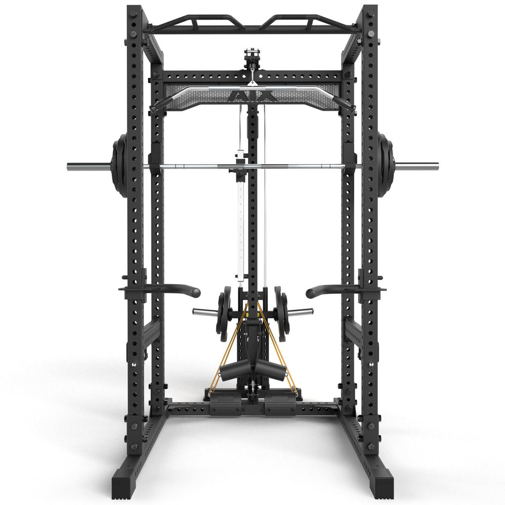 Nærbilde av profilstål på Power Rack PRX-780 2.0