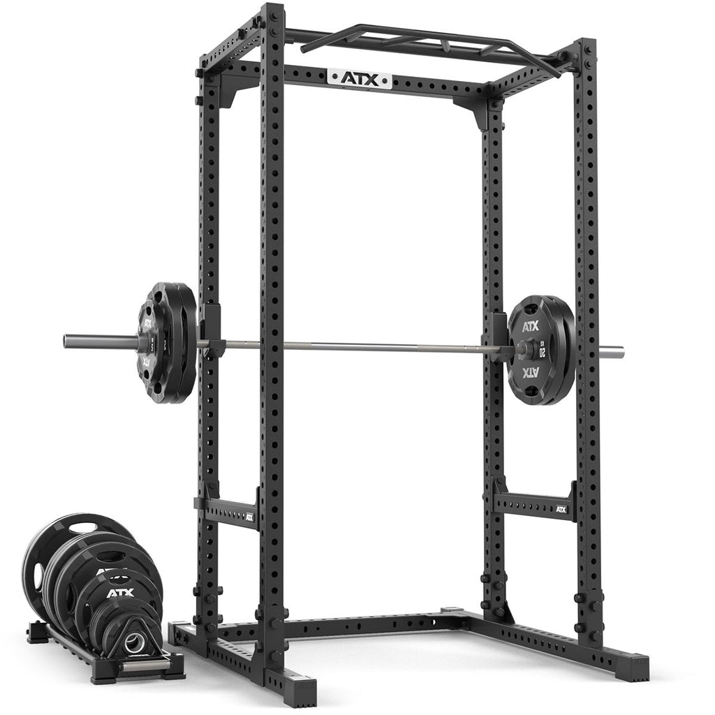 Power Rack Series 600 bakside med detaljer