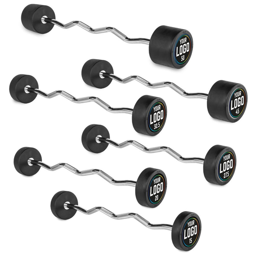 PRO-Style EZ faste håndvekter gummiert 10–50 kg forfra