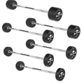 PRO-Style Straight Bar kompakthantel gummiert 10–50 kg forfra
