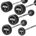PRO-Style Straight Bar kompakthantel gummiert 10–50 kg foran