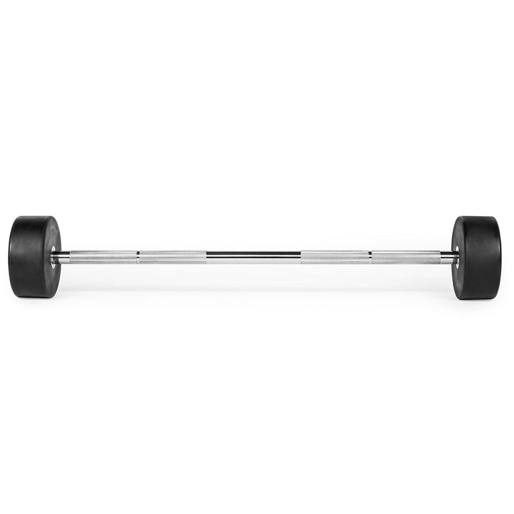 PRO-Style Straight Bar kompakthantel gummiert 10–50 kg detalj av grep