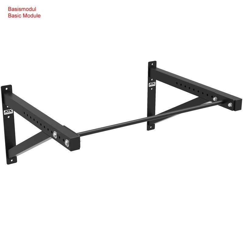 Pull-up bar veggmontert basismodul 134 cm 300 kg EN 20957 - ATX forfra