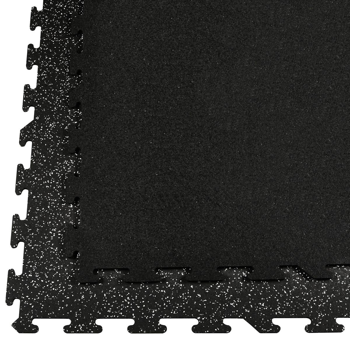 Puslematte gulvbelegg 970 x 970 x 8 mm resirkulert gummi forfra