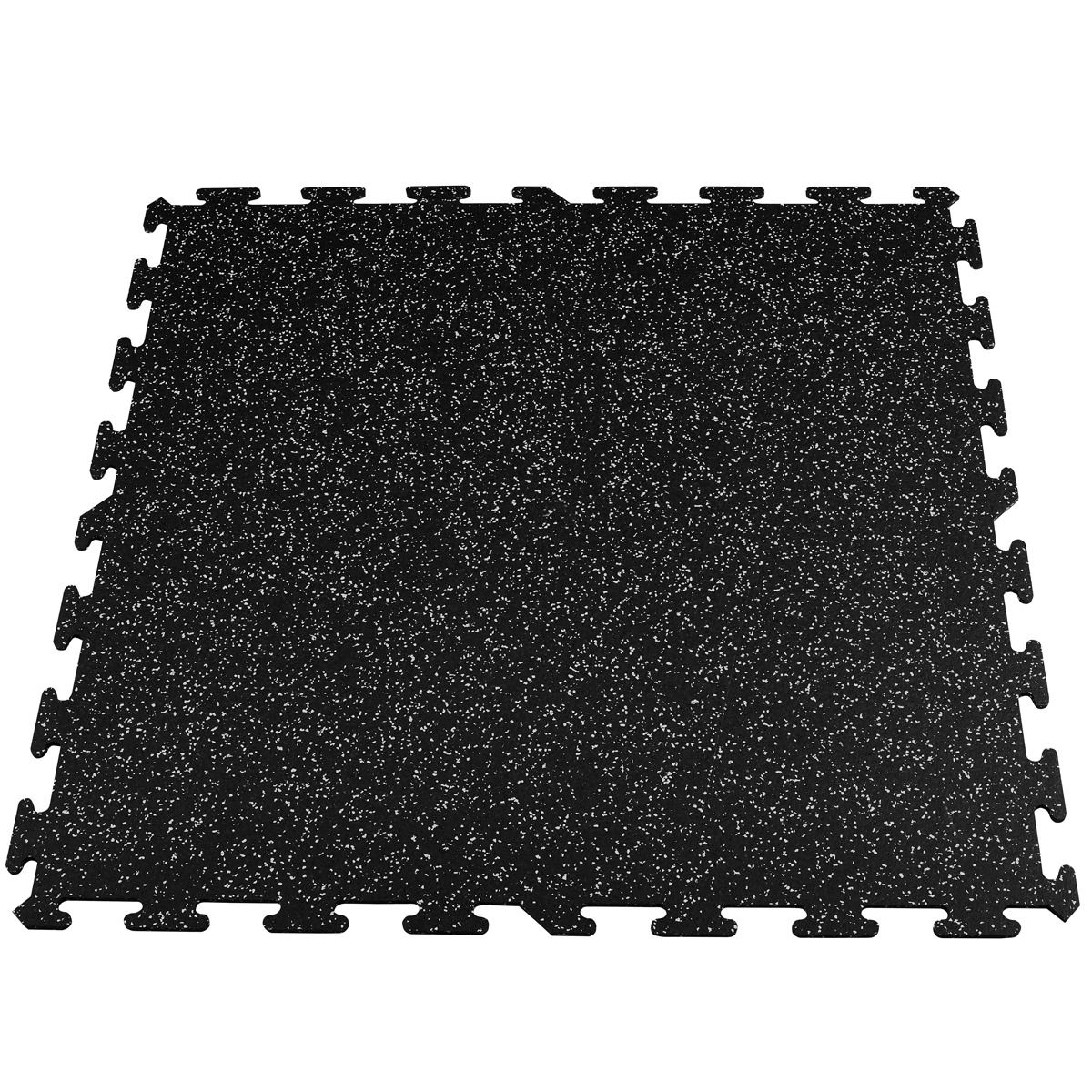 Puslematte gulvbelegg 970 x 970 x 8 mm resirkulert gummi montert
