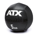 PVC Wall Ball 5 kg Ø370 mm svart forfra