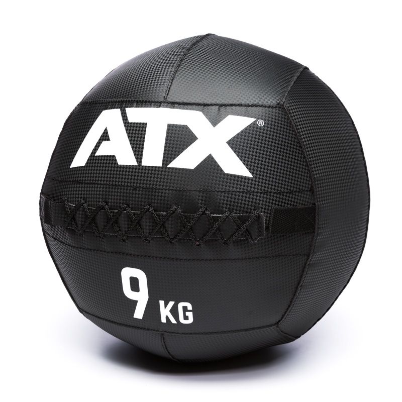 PVC wall ball 9 kg, 370 mm diameter forfra