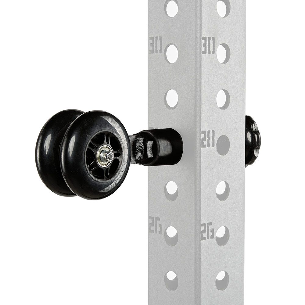 Rackable Mobility Roller triggerrulle stål/uretan 90 mm forfra