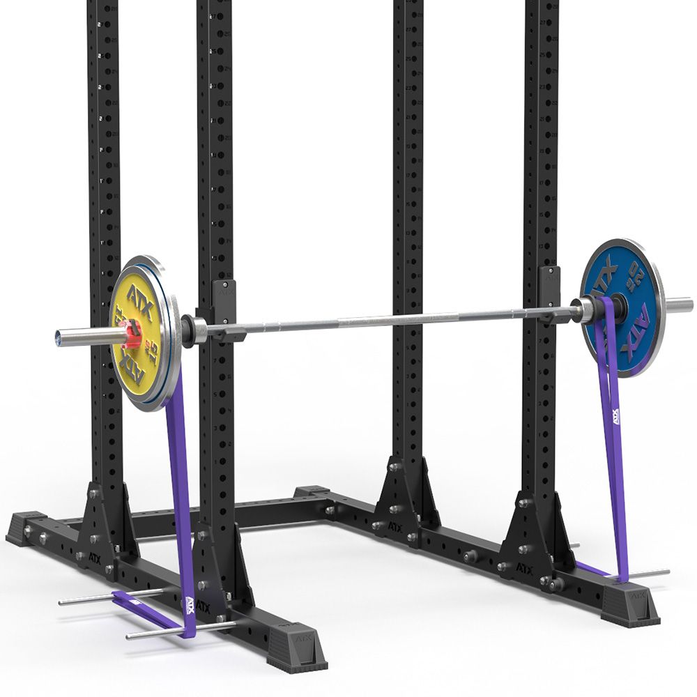 Resistance Band adapterhylser for barbell 50 mm bakside