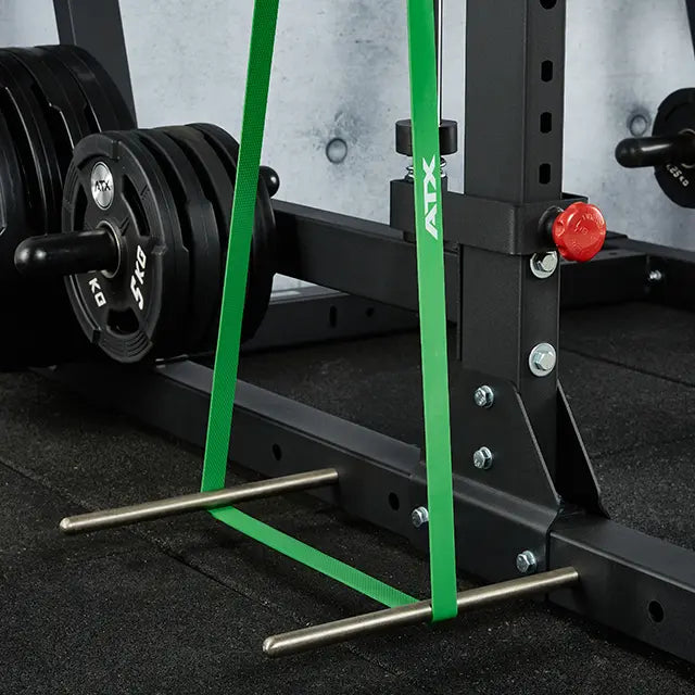 Resistance band Level 9 lateksfri gummi 120 kg motstand detalj