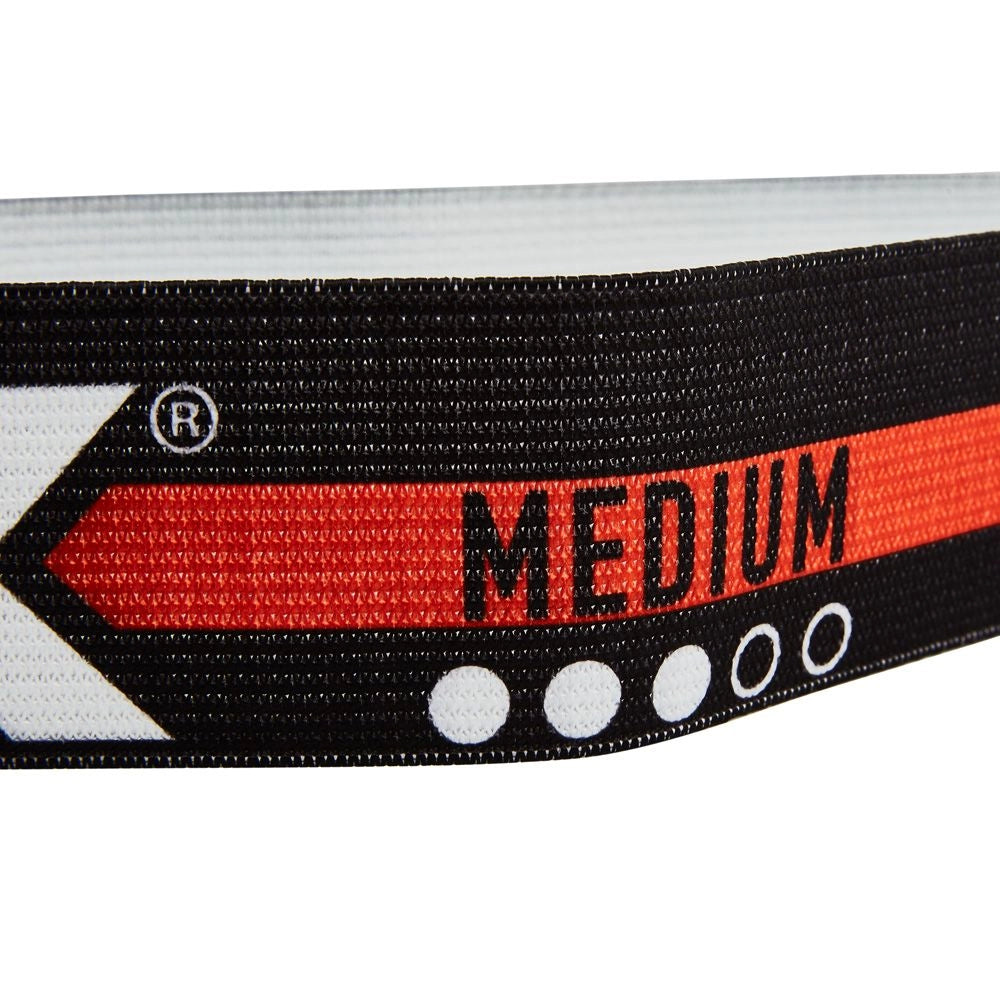 Resistance band loop HEAVY latex 22 kg motstand blå pakning