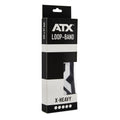 Resistance band loop X-HEAVY latex 26 kg motstand hvit forfra
