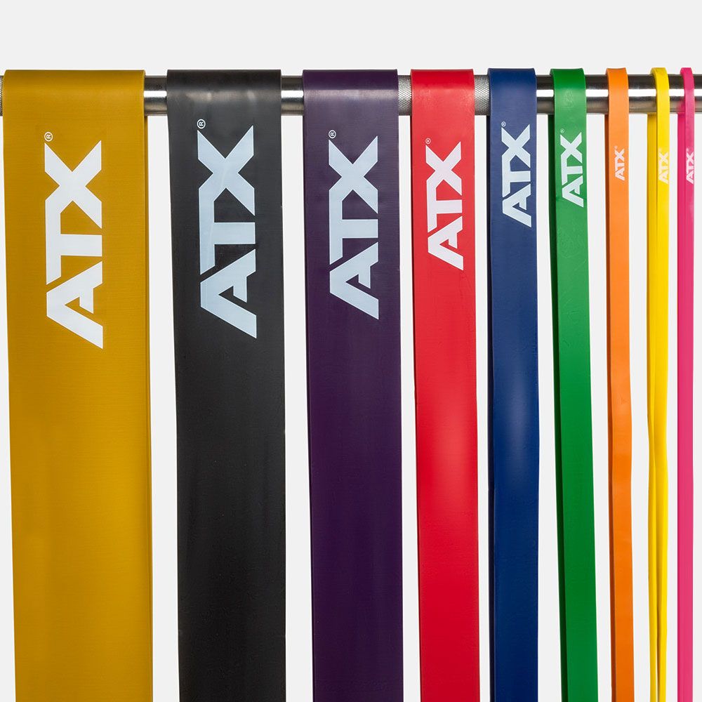 Resistance band naturlateks 104 cm level 0-8 - ATX forfra