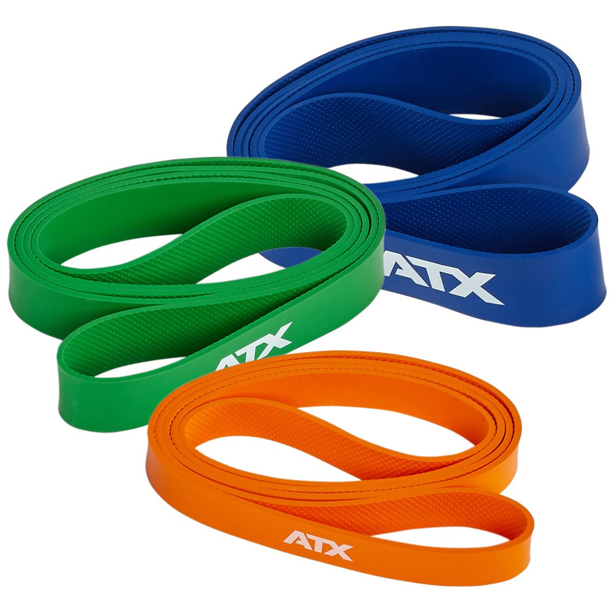 Resistance Band sett medium lateksfritt 6 stk level 4-6 forfra