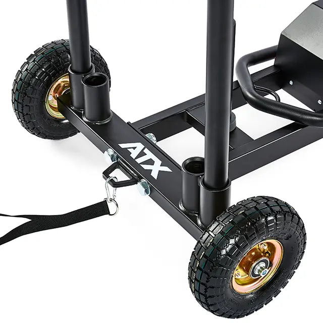 Motstandsslede med magnetbrems og hjul for inne/ute - ATX
