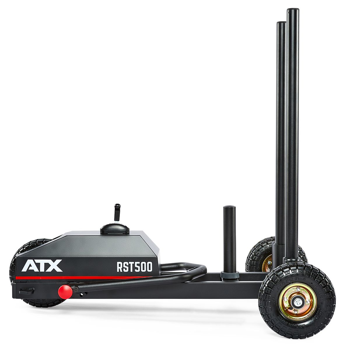 Resistance Power Sled 115x80 cm 41 kg pulverlakkert detalj