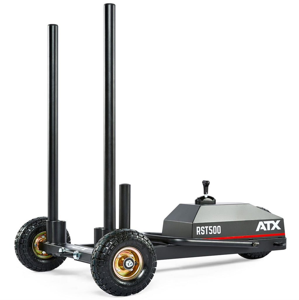 Resistance Power Sled 115x80 cm 41 kg pulverlakkert montert