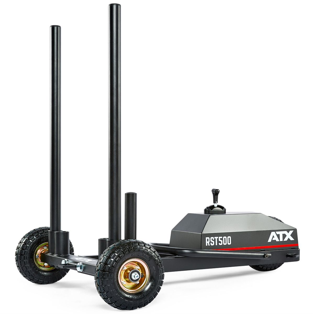 Resistance Power Sled 115x80 cm 41 kg pulverlakkert montert