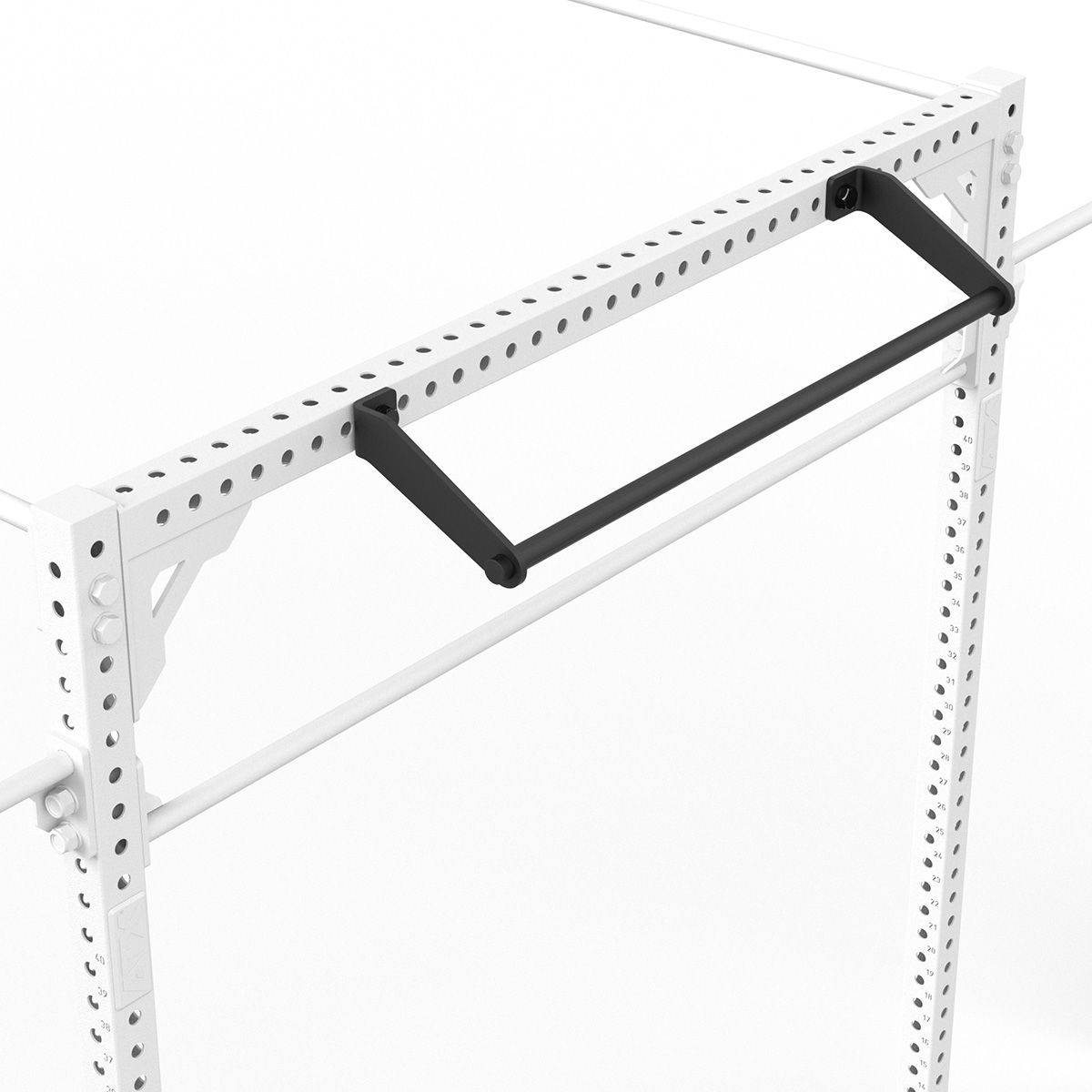 Detalj av Rig add-on Pull-Up Bar 1045 mm rundstål 32 mm EN 20957