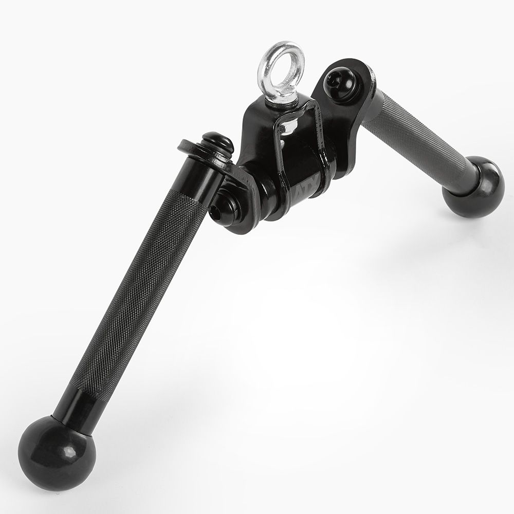 Roterende V-bar stål 420 mm greplengde 2,5 kg bakside
