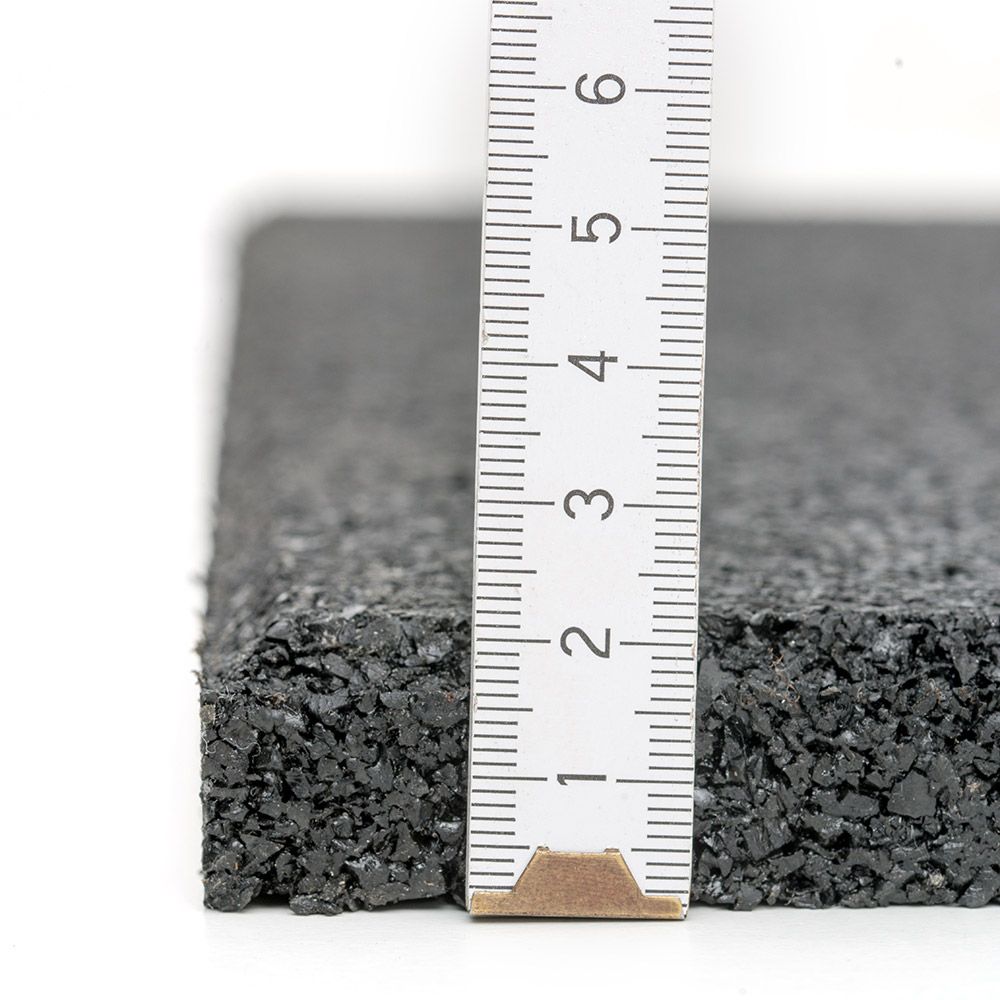 Gulvplater Rubber Tile System 20 mm systemplater - Gymfloor