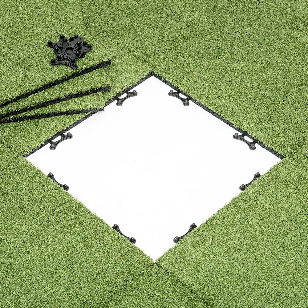 Gulvplater Rubber Tile System 20 mm systemplater - Gymfloor
