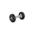 Rubber Dumbbell gummibelagt 2,5 kg Barbell Club logo forfra