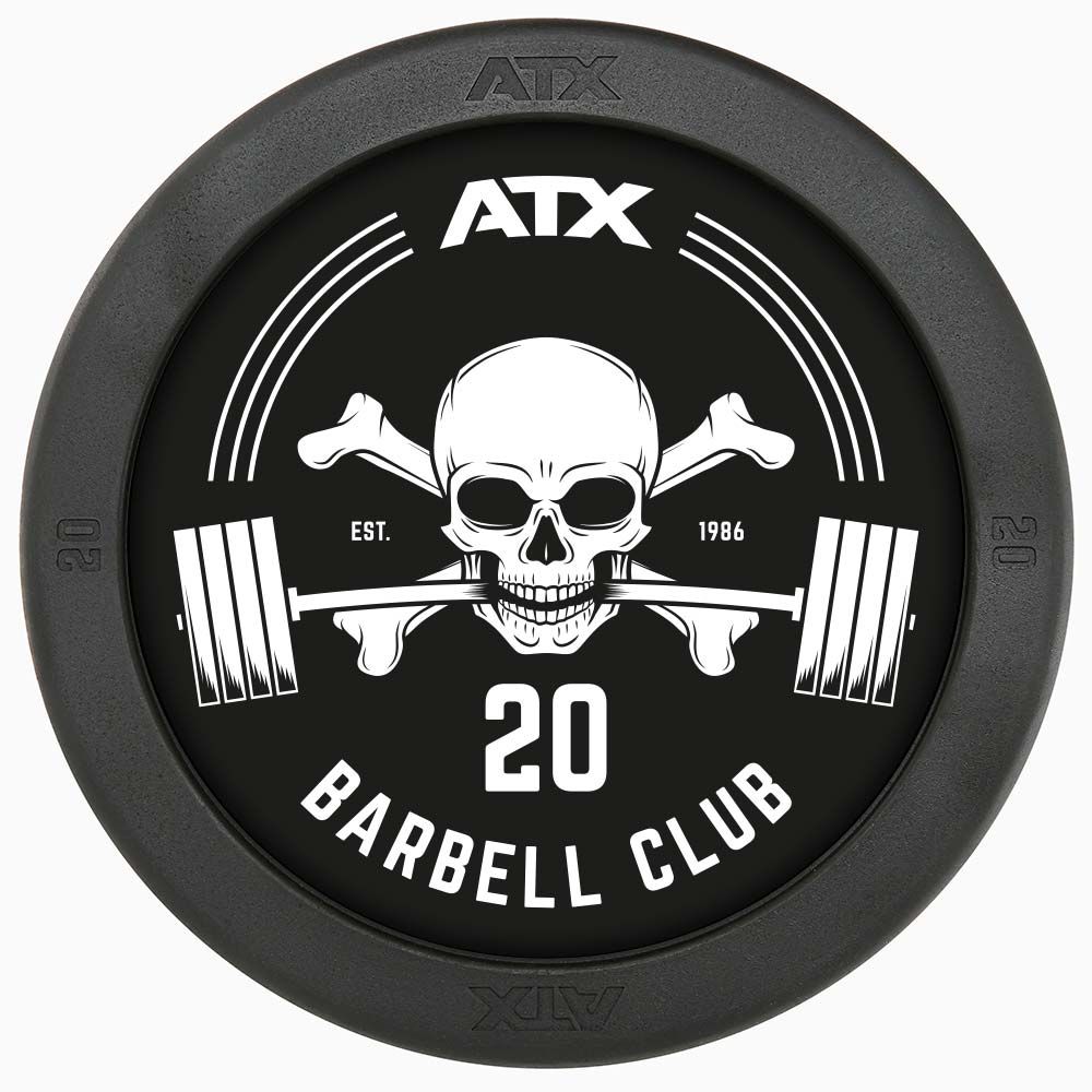 Rubber Dumbbell sett 5–30 kg gummiert stål 32 mm grep bakside
