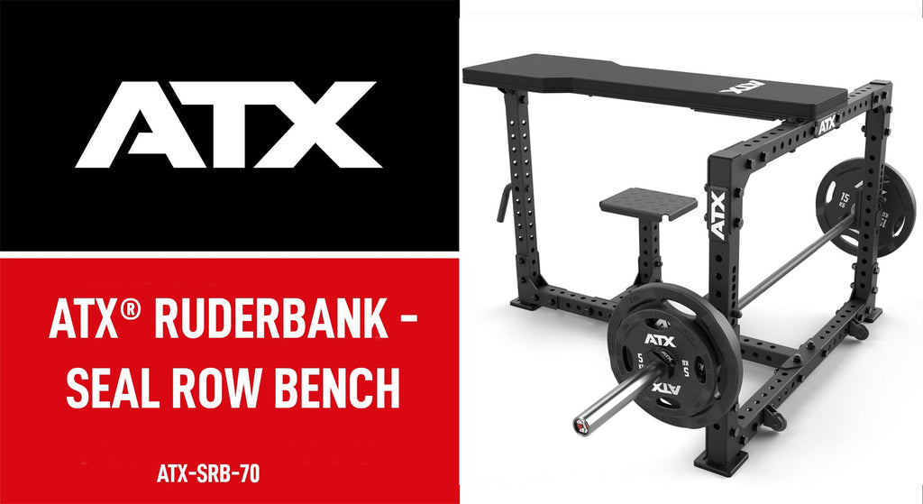 Seal Row Bench 500 kg 65 kg egenvekt detalj