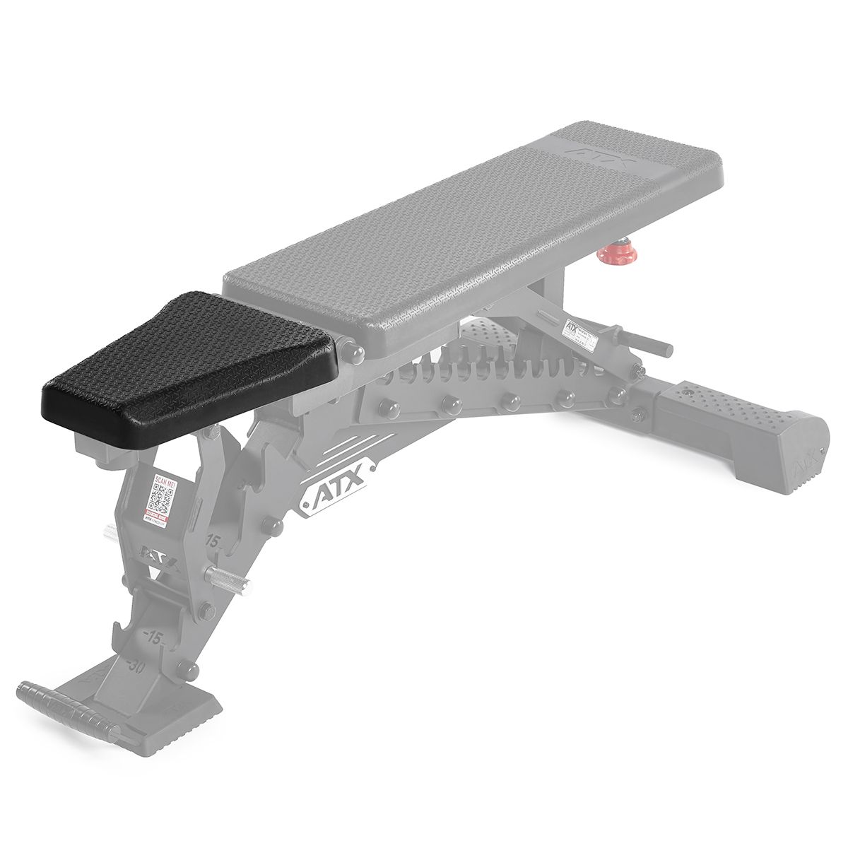 Setepute kort 310 x 260 mm polyuretan - ATX bakside