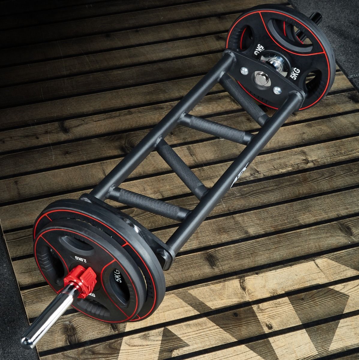 Short Multi Grip Bar 30 mm 120 cm 12 kg B-vare bakside