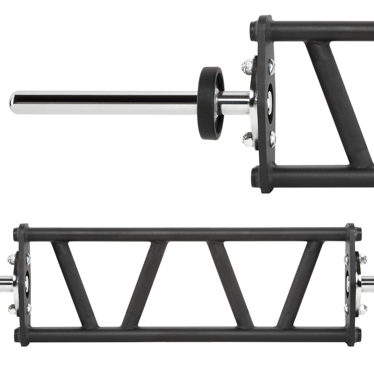 Short Multi Grip Bar 30 mm 120 cm 12 kg B-vare nærbilde grep