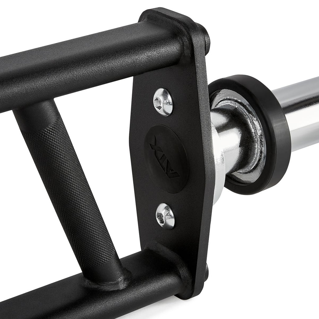 Short Multi Grip Bar 50 mm Olympic 10 kg maks 250 kg montert