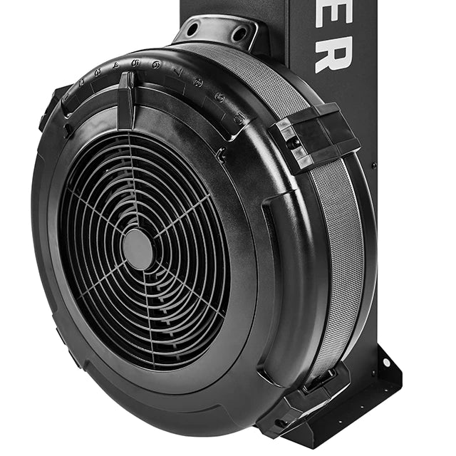 Ski Air Trainer veggmontert luftmotstand 40 kg logo detalj