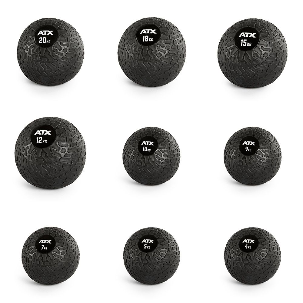 Slam Ball 18 kg 30 cm diameter no bounce montert