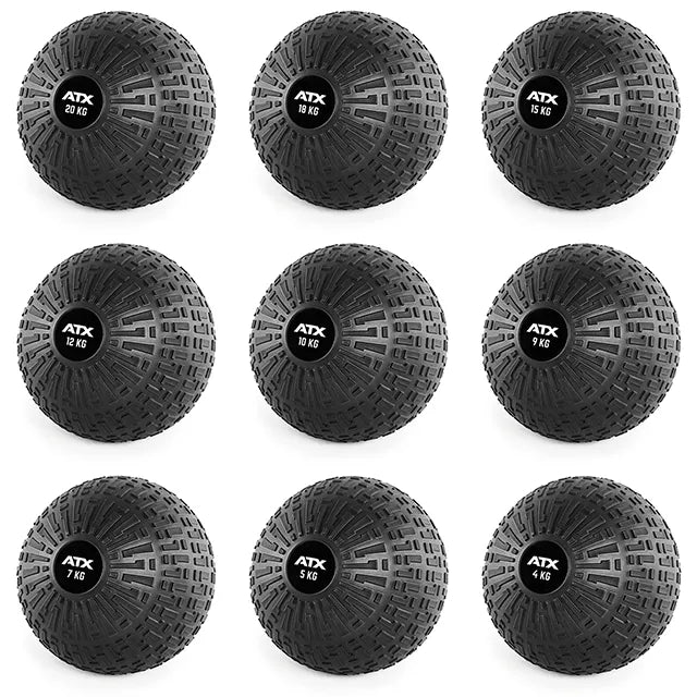 Nærbilde av Slam Ball no bounce 10 kg svart 255 mm diameter