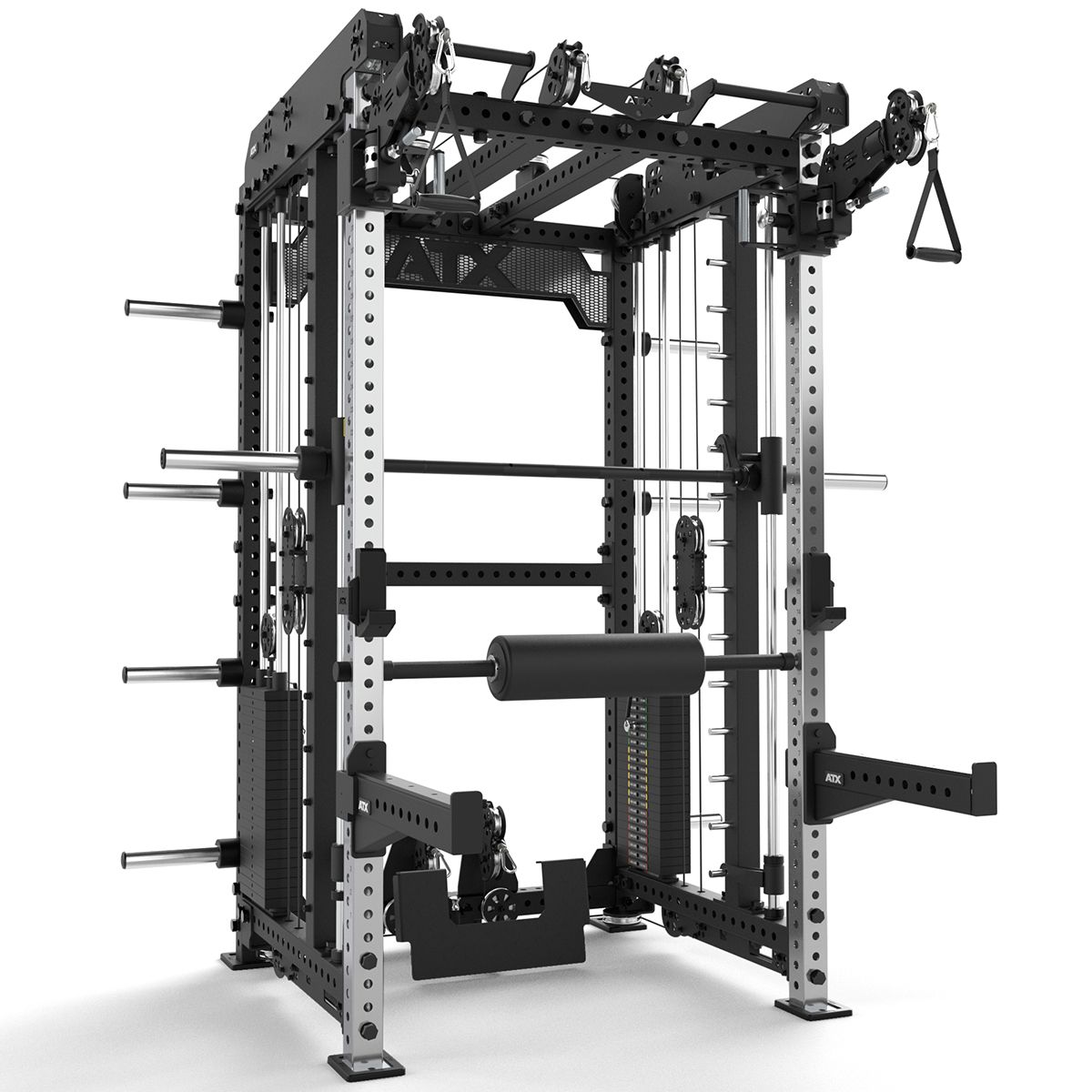 Smith Machine med lat pulldown-stasjon plate load øvelser