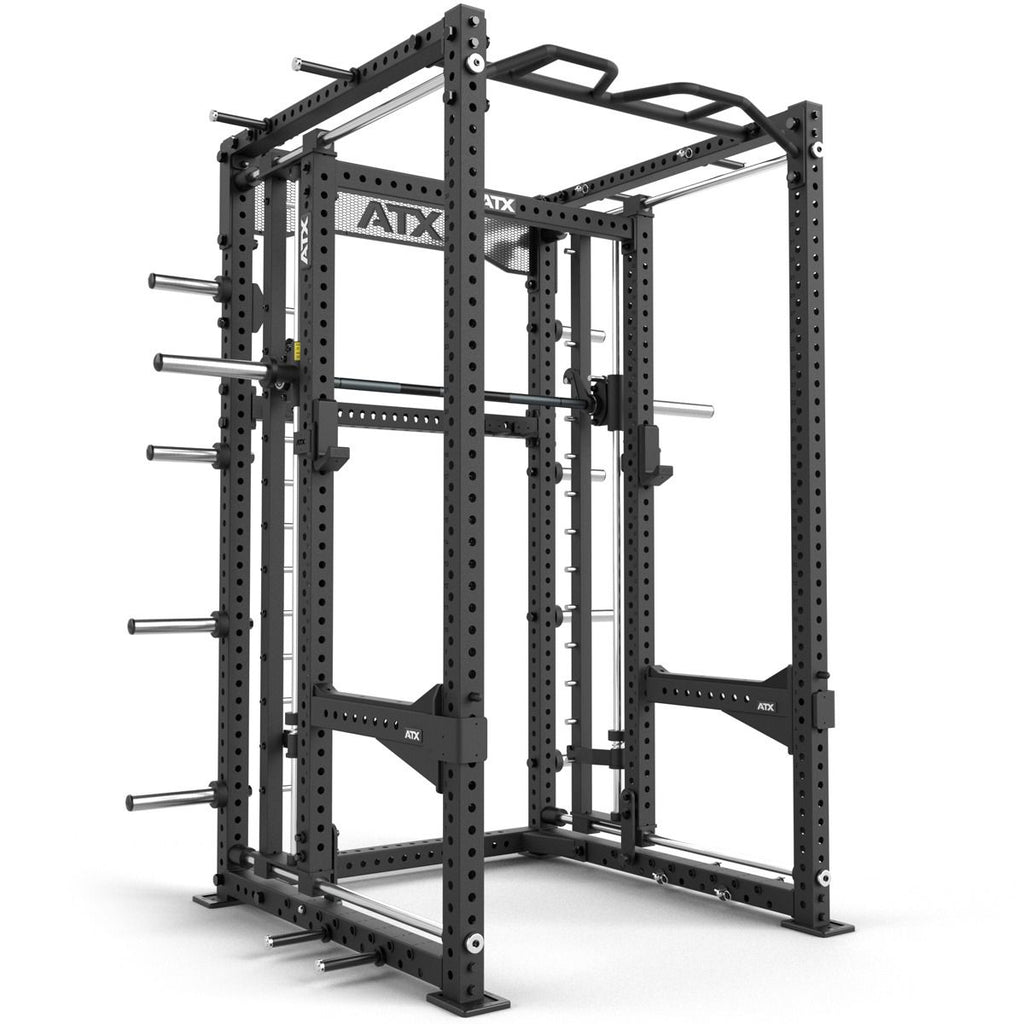 Smith Machine med lat pulldown-stasjon plate load med vektskiver