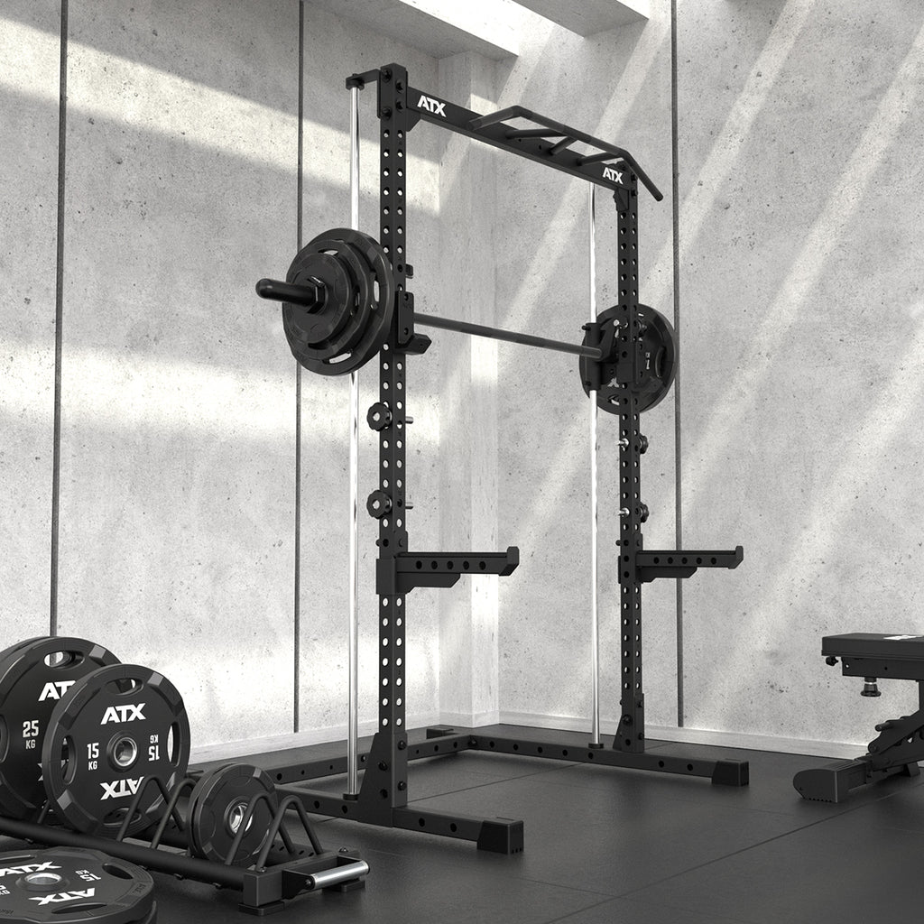 Smith Machine-tilvalg for Half Rack HRX-510 nærbilde av pulverlakk