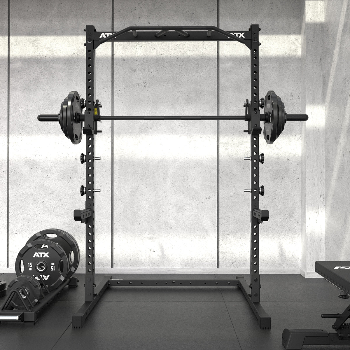 Smith Machine-tilvalg for Half Rack HRX-510 sikkerhetsmekanisme