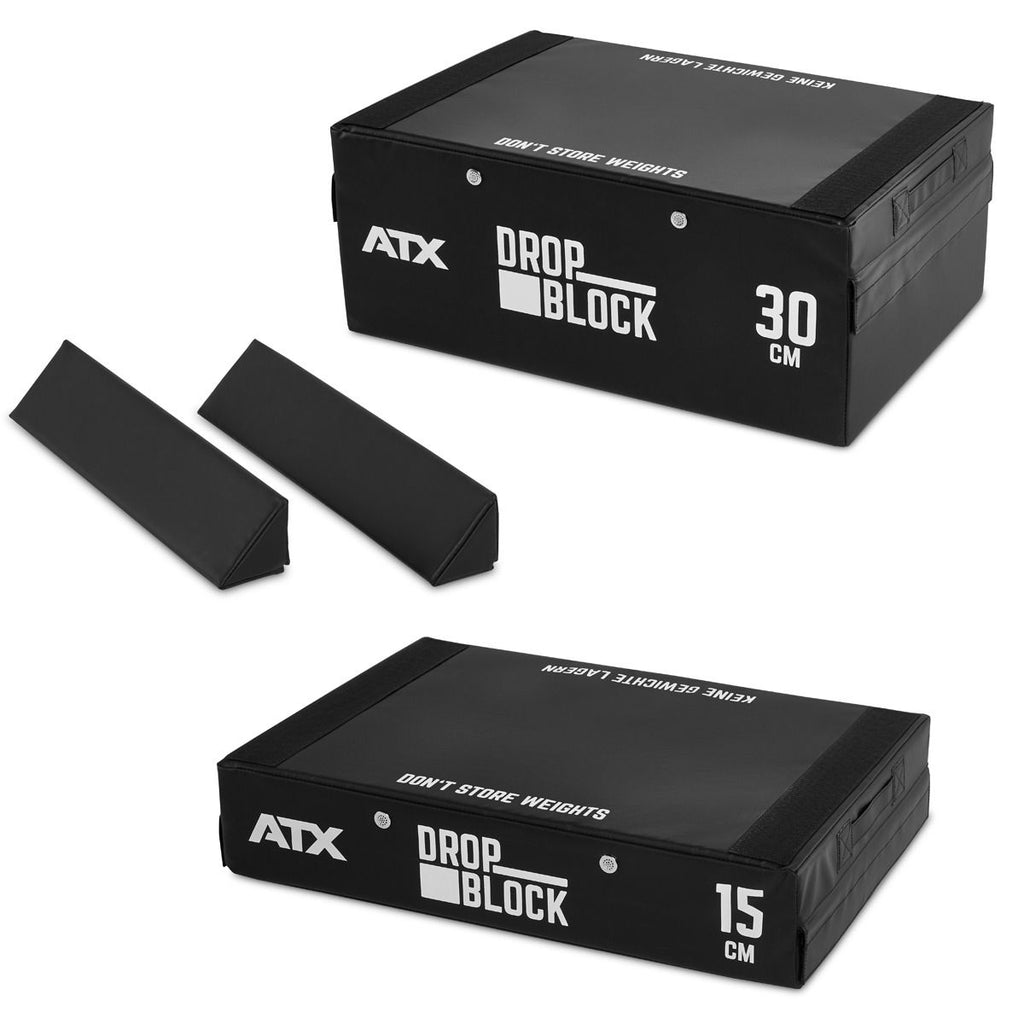 Soft Drop blokk-sett 75x50 cm maks 120 kg per blokk topp
