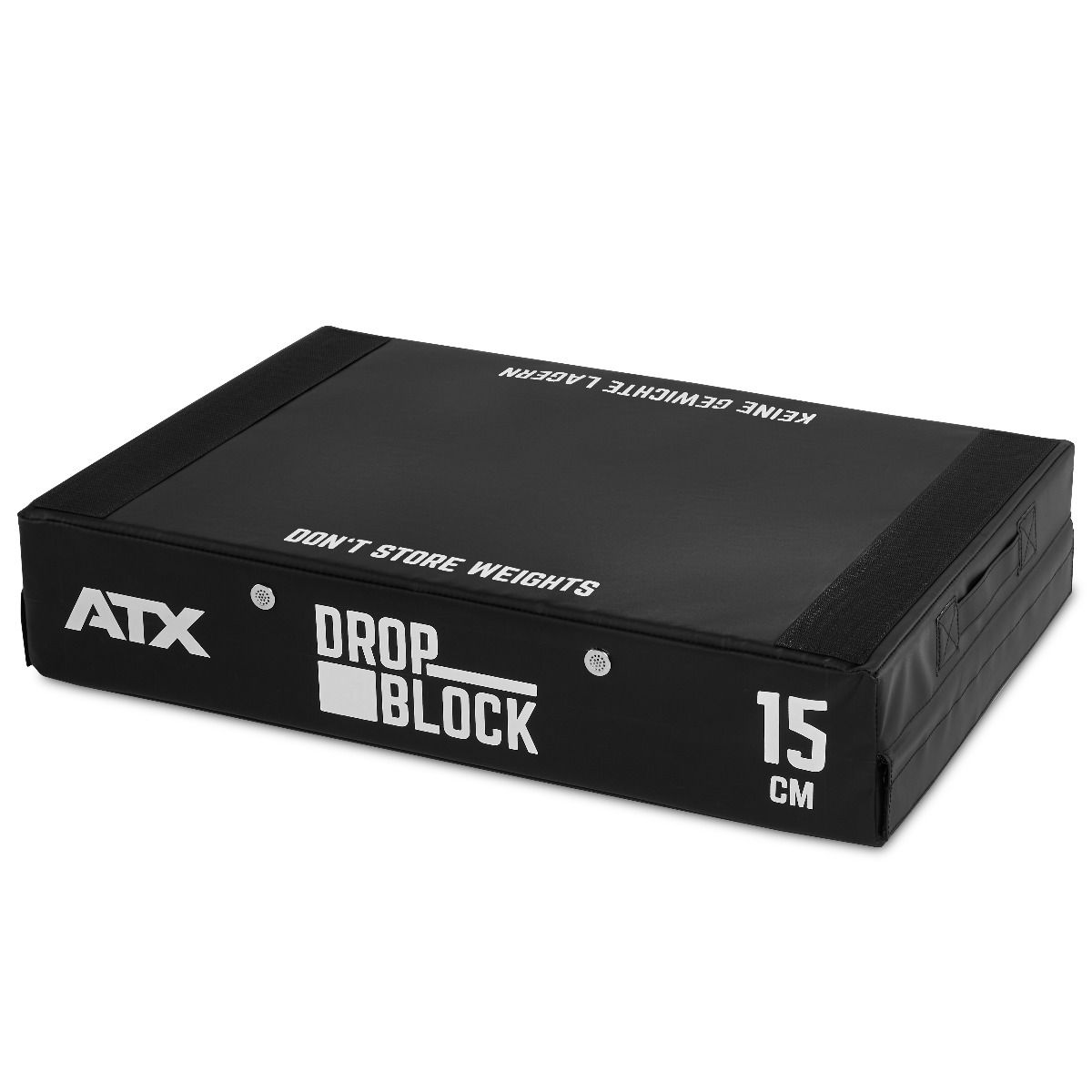 Soft Drop blokk-sett 75x50 cm maks 120 kg per blokk logo